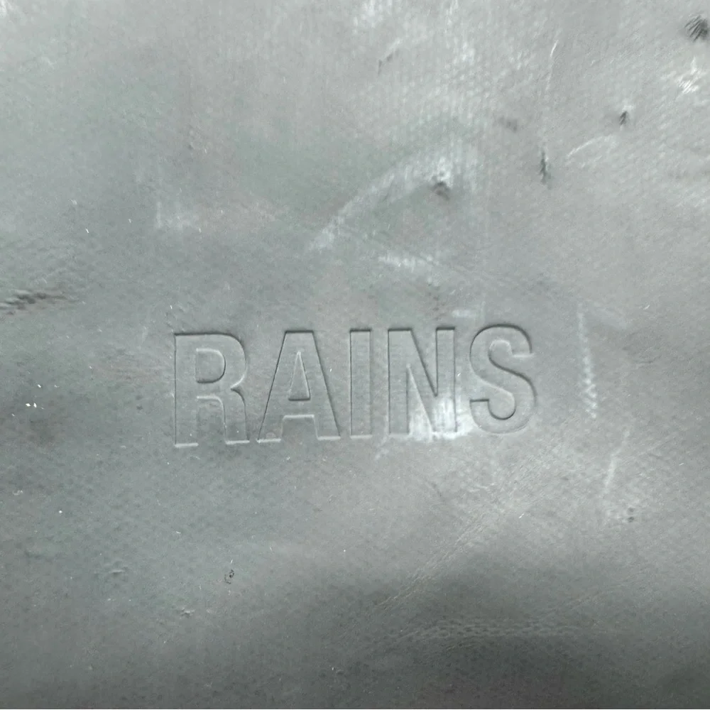 Rains Rolltop Rucksack Backpack Gray Men’s Travel Work Commuter Bag Waterproof